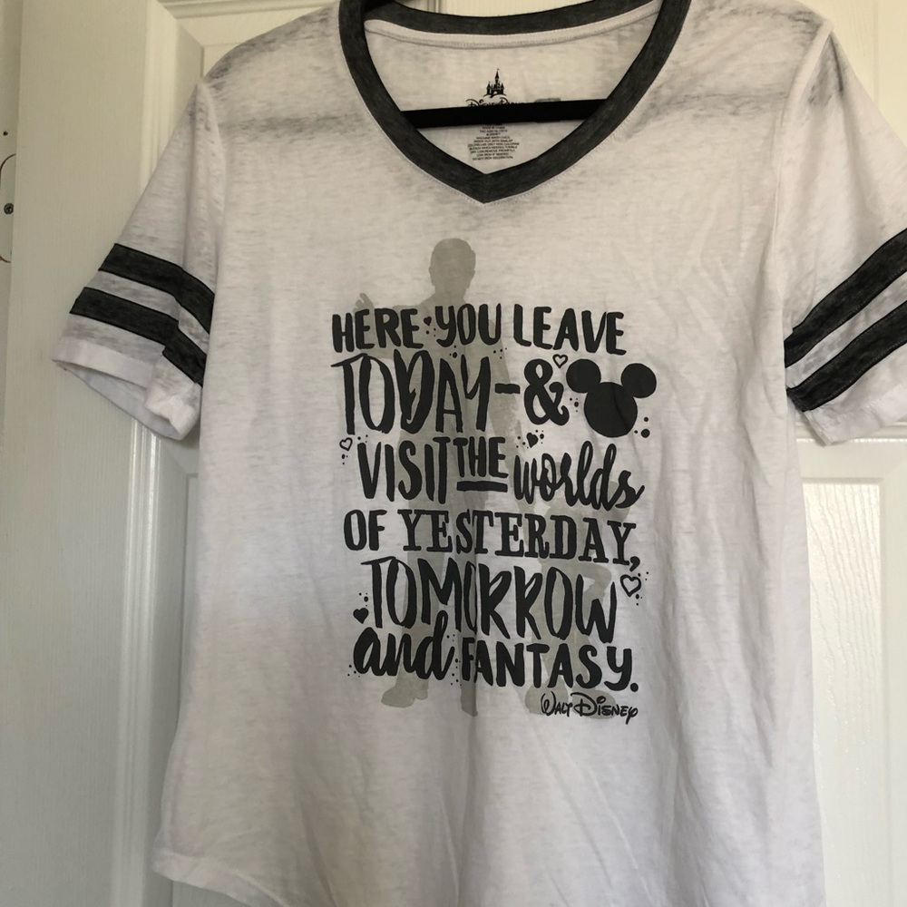 DISNEY Walt Disney quote shirt